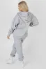 Oversized Zip Through Hoodie Grey Marl sold by Public Desire