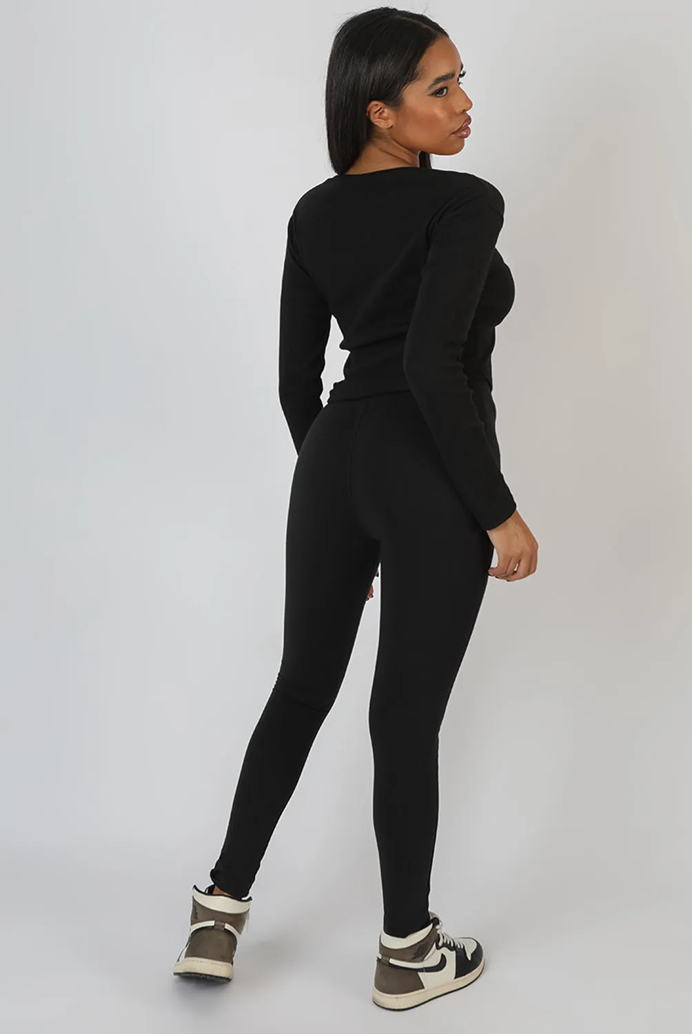 Slogan Legging Black sold by Public Desire product image thumbnail 5