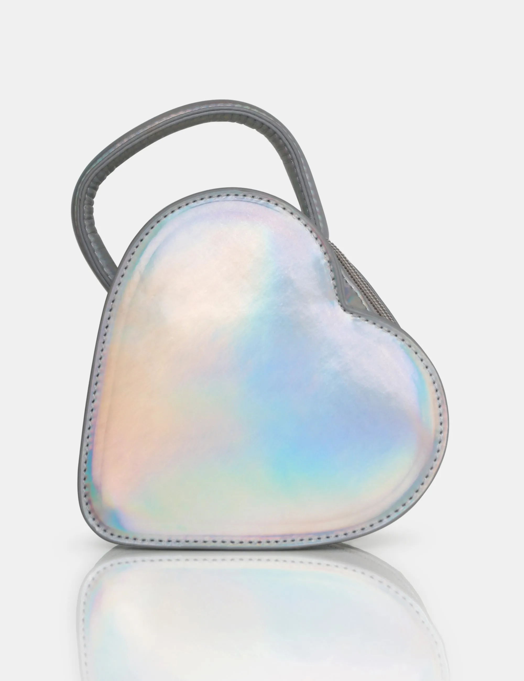 The Roux Iridescent Croc Heart Grab Bag sold by Public Desire