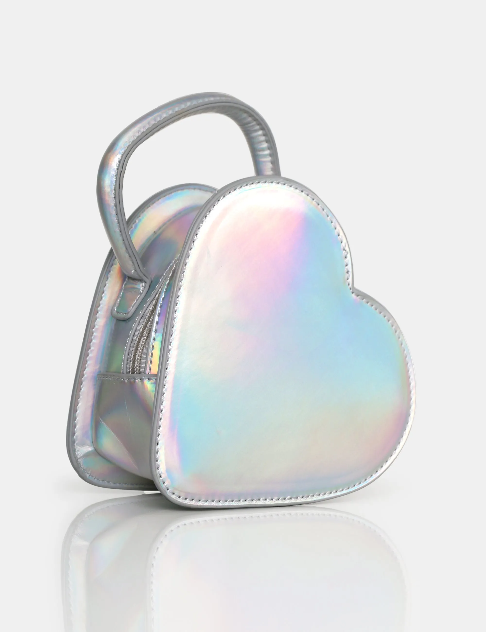 The Roux Iridescent Croc Heart Grab Bag sold by Public Desire product image thumbnail 2