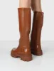 Sabrina Tan Knee High Chunky Sole Boots sold by Public Desire