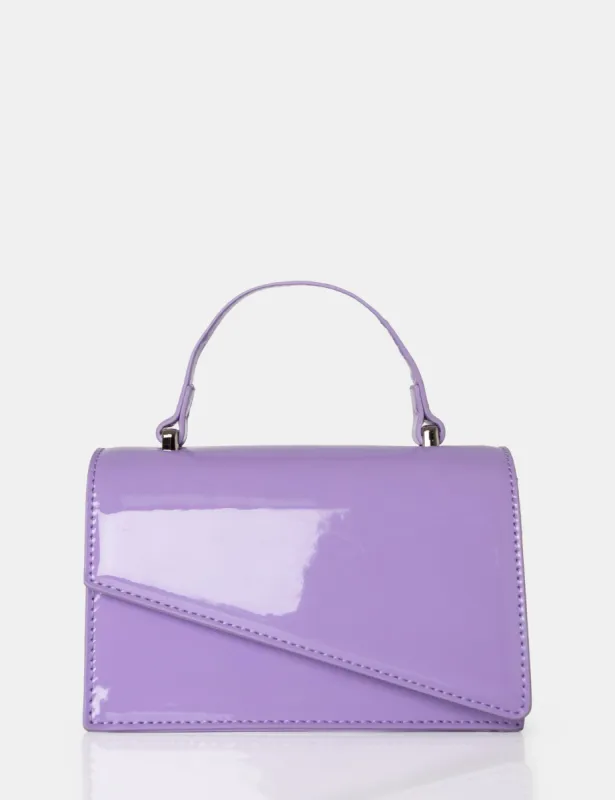 The Penny Lilac Patent Mini Bag sold by Public Desire