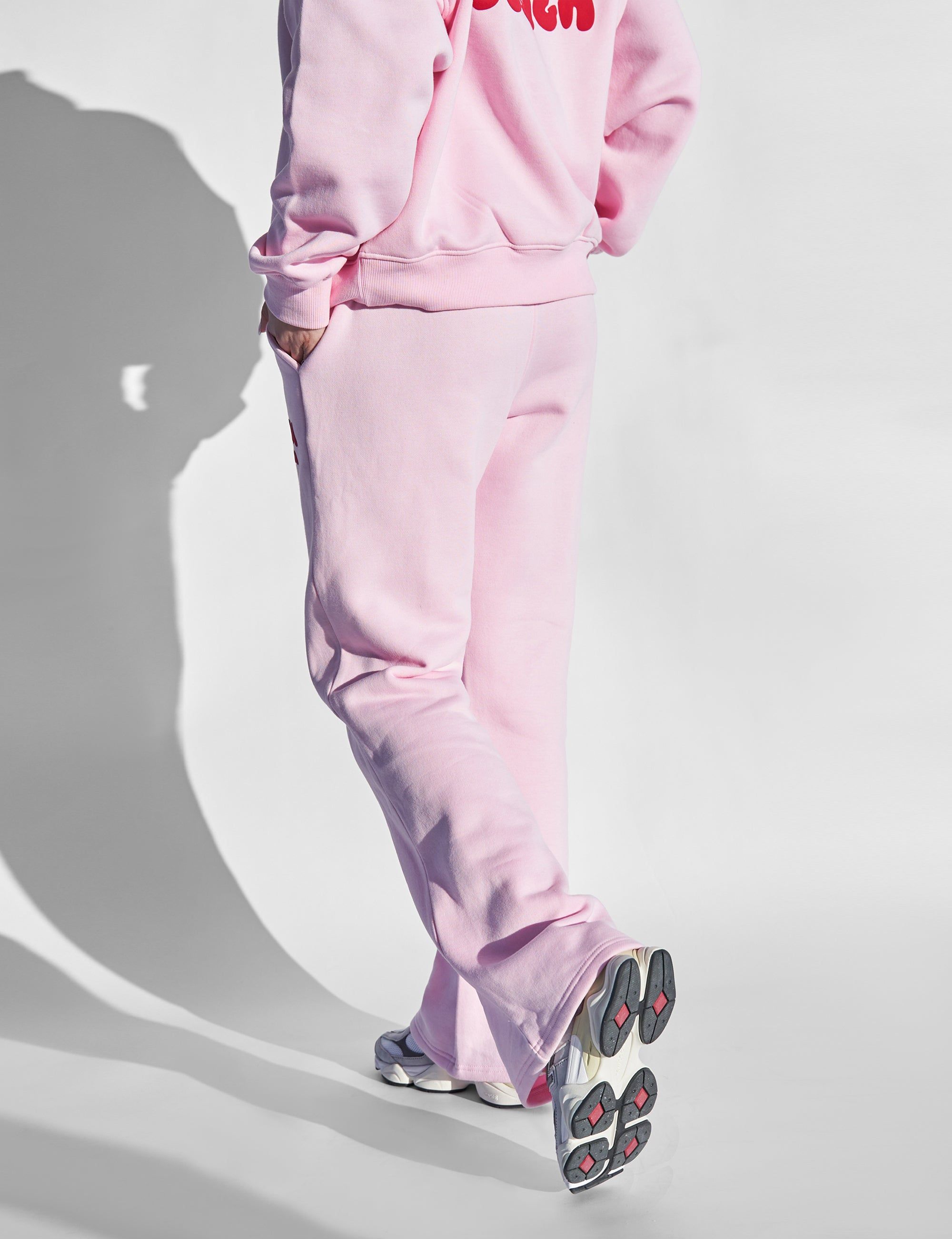 Kaiia Design Bubble Graphic Jogger Baby Pink and Red sold by Public Desire product image thumbnail 2