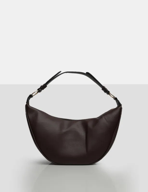 The Saint Chocolate Moon Shoulder Bag sold by Public Desire
