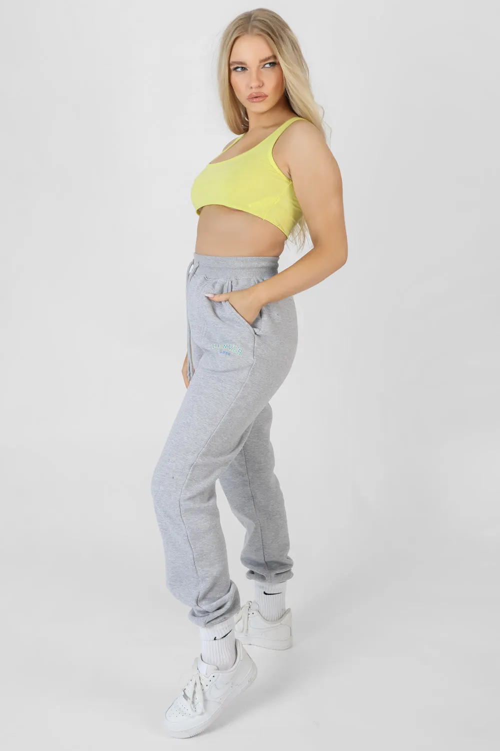 Raw Hem Scoop Neck Crop Top Lime sold by Public Desire product image thumbnail 3