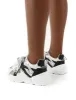 Move White Black Details Chunky Sole Trainers sold by Public Desire