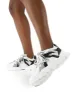 Move White Black Details Chunky Sole Trainers sold by Public Desire