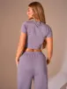 Kaiia Logo Wide Leg Joggers Mauve sold by Public Desire