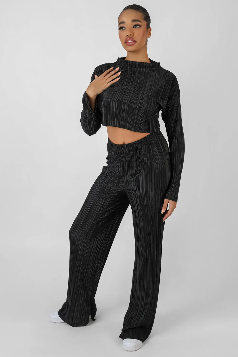 Plisse Trouser Black sold by Public Desire product image thumbnail 4