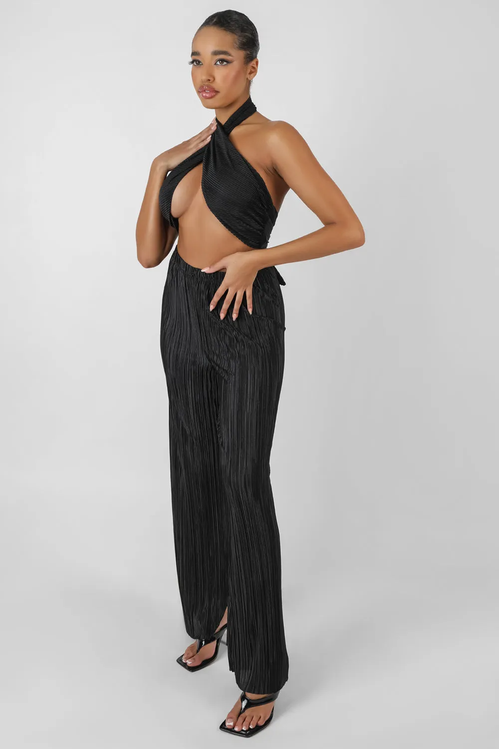 Plisse Trouser Black sold by Public Desire product image thumbnail 2