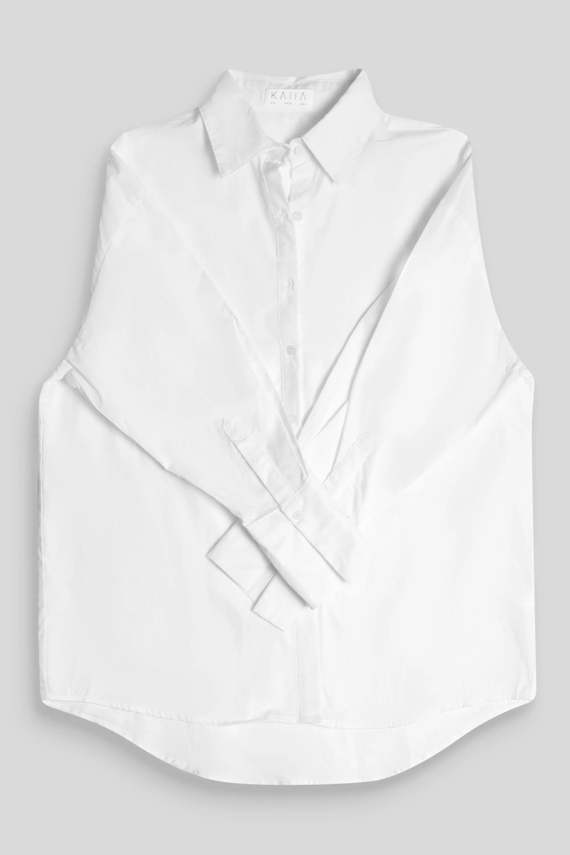 Oversized Poplin Shirt White sold by Public Desire product image thumbnail 2