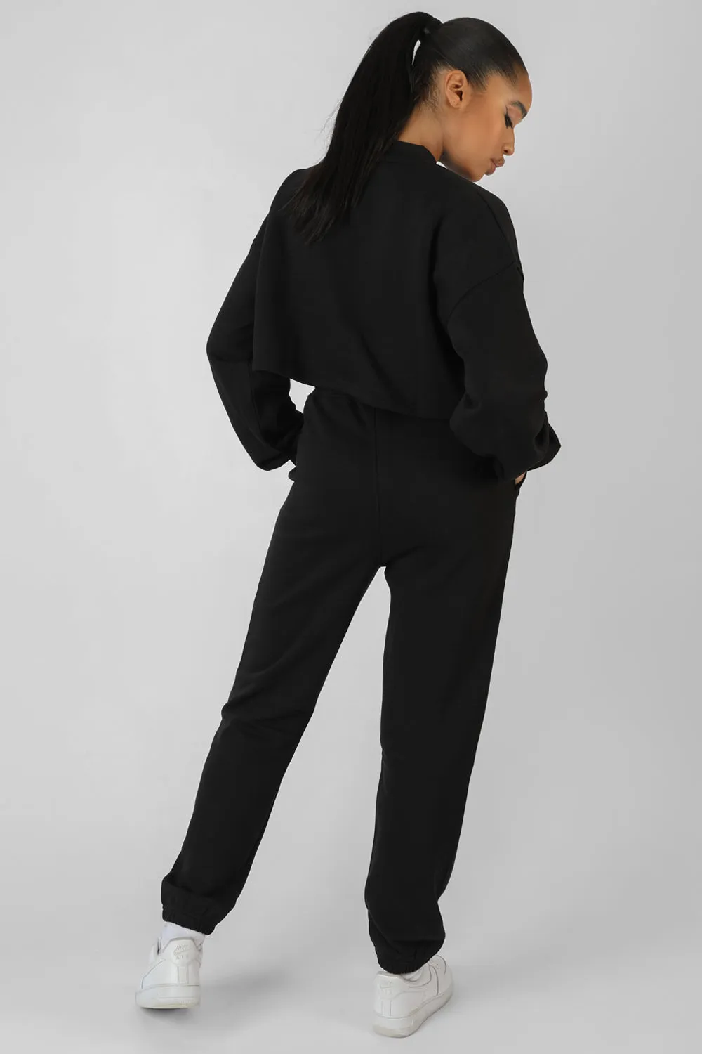 Self Love Club Cropped Sweatshirt Black sold by Public Desire product image thumbnail 4