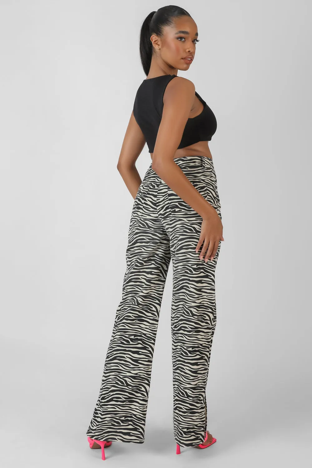 Underbust Detail Crop Top Black sold by Public Desire product image thumbnail 3