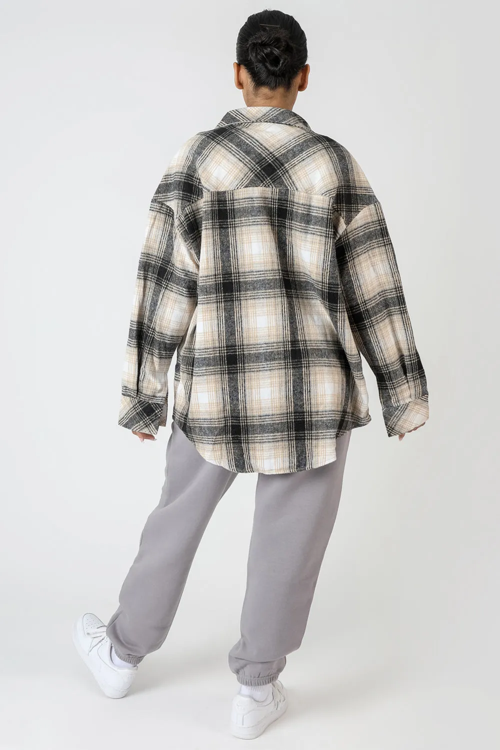 Check Shirt Grey sold by Public Desire product image thumbnail 4