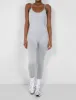 Seamless Unitard Jumpsuit Grey sold by Public Desire