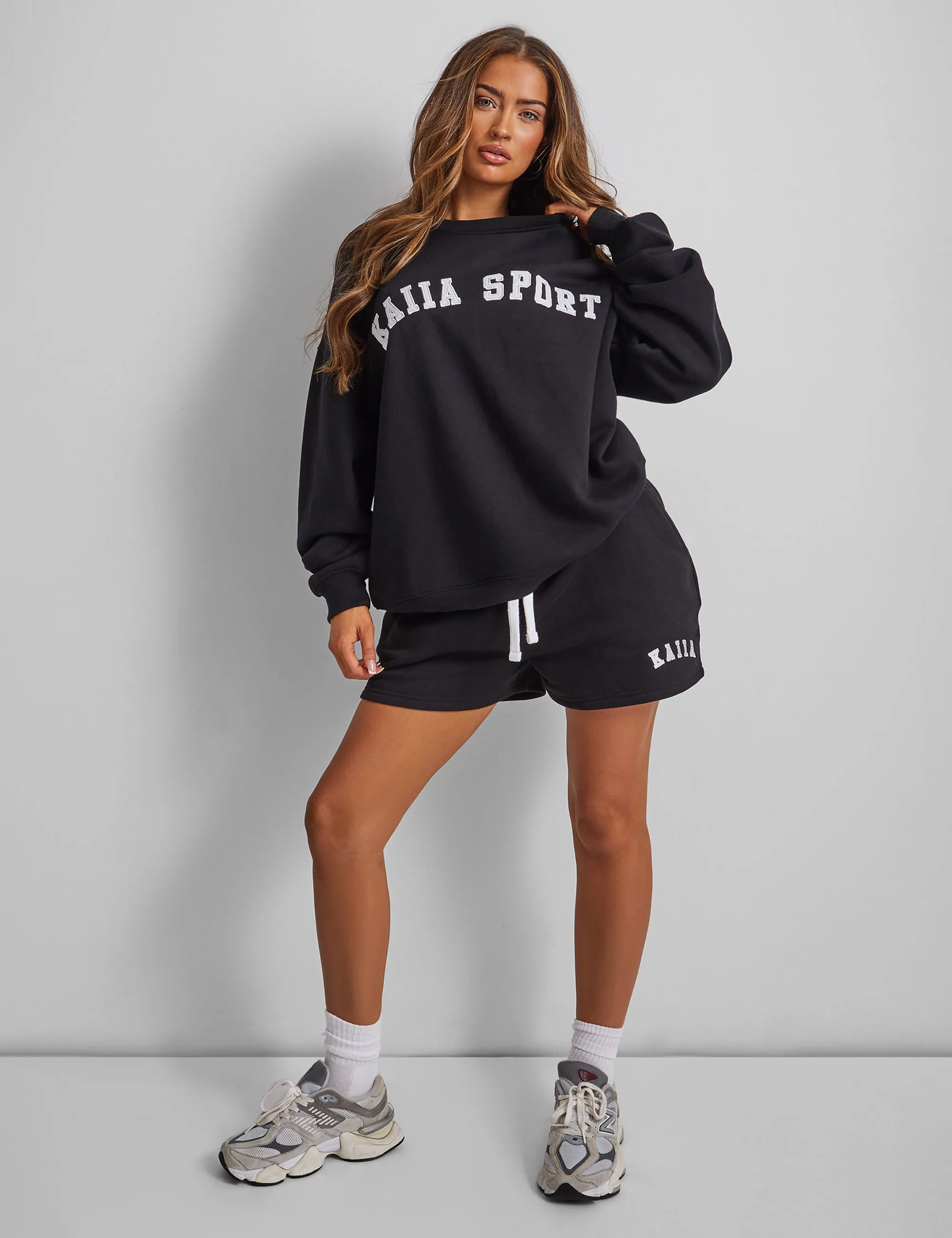Kaiia Sport Slogan Sweatshirt Black sold by Public Desire product image thumbnail 4