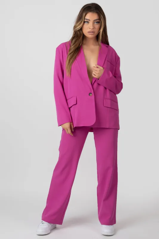 Dad Trousers Pink sold by Public Desire