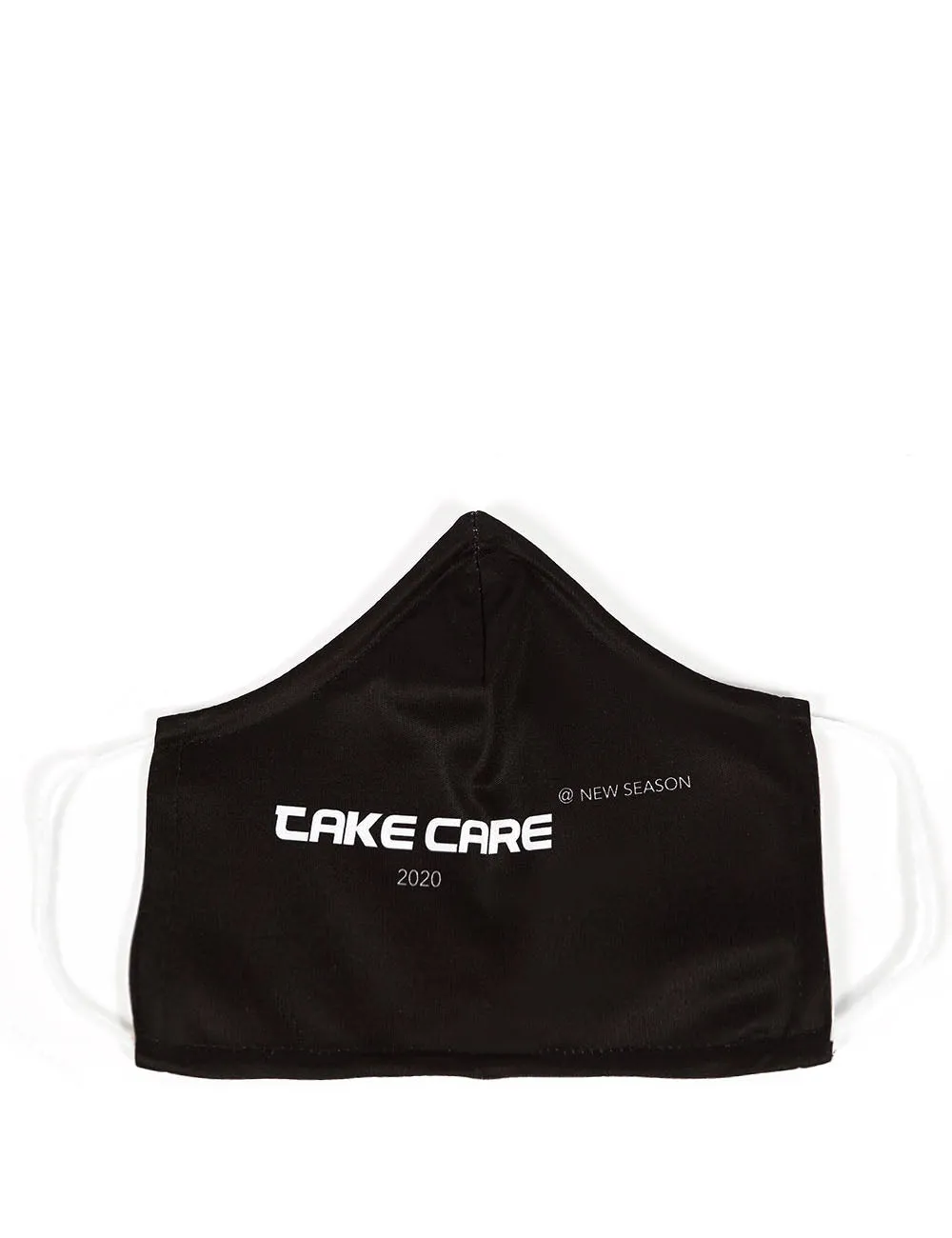 Black Take Care Slogan Fashion Face Mask sold by Public Desire