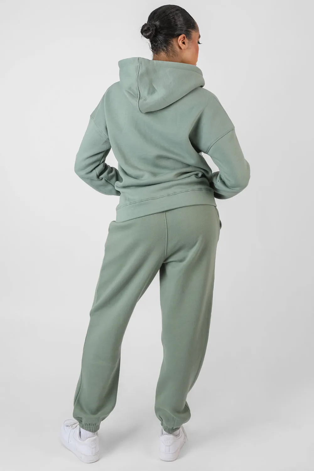 Oversized Drawstring Joggers Khaki sold by Public Desire product image thumbnail 4