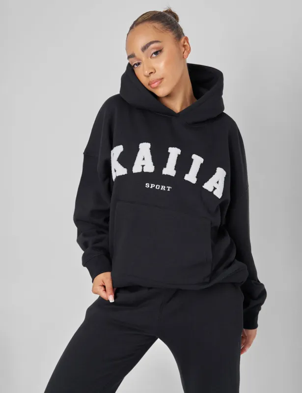 Kaiia Sport Oversized Hoodie Black sold by Public Desire