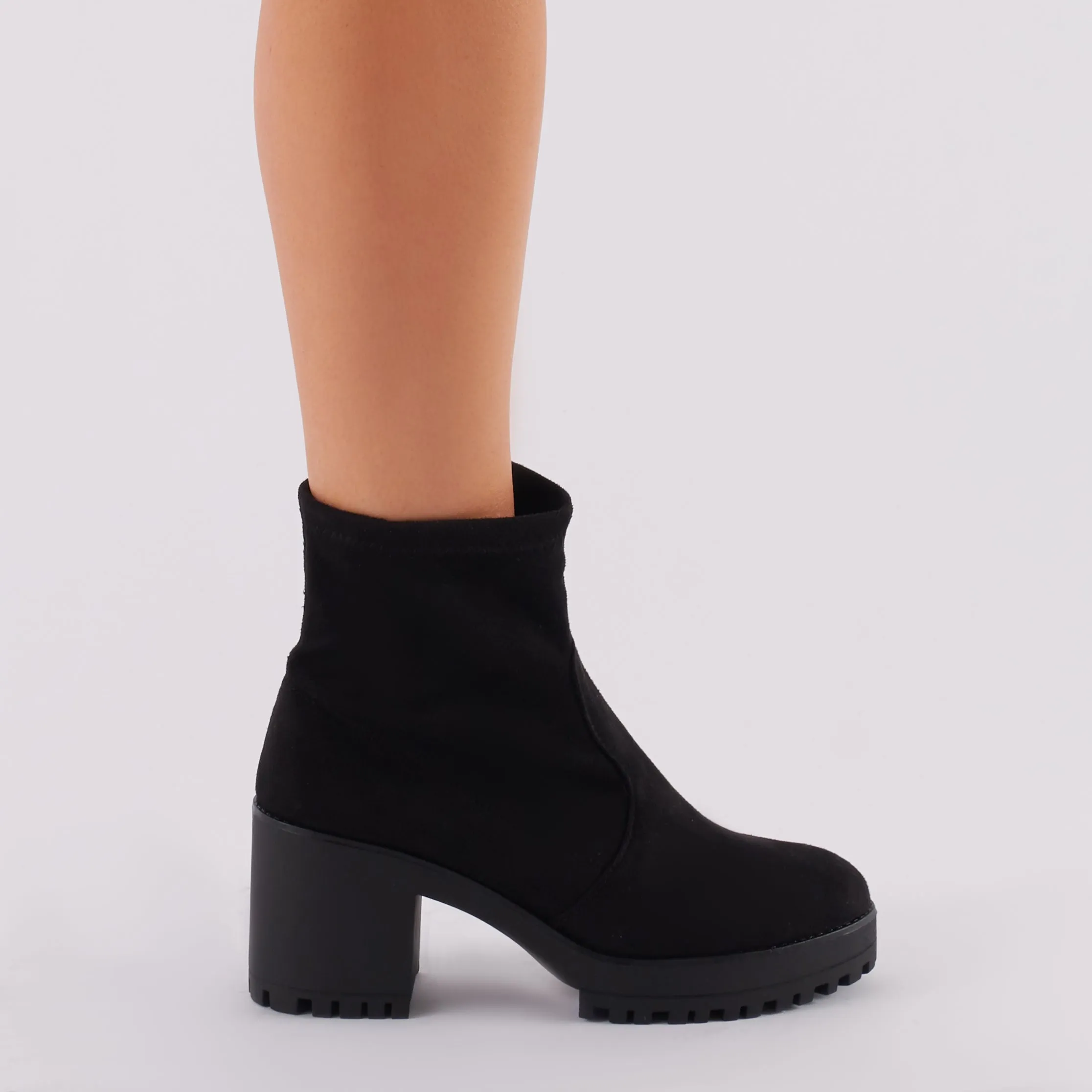 Rubix Chunky Chelsea Boots in Black sold by Public Desire product image thumbnail 3