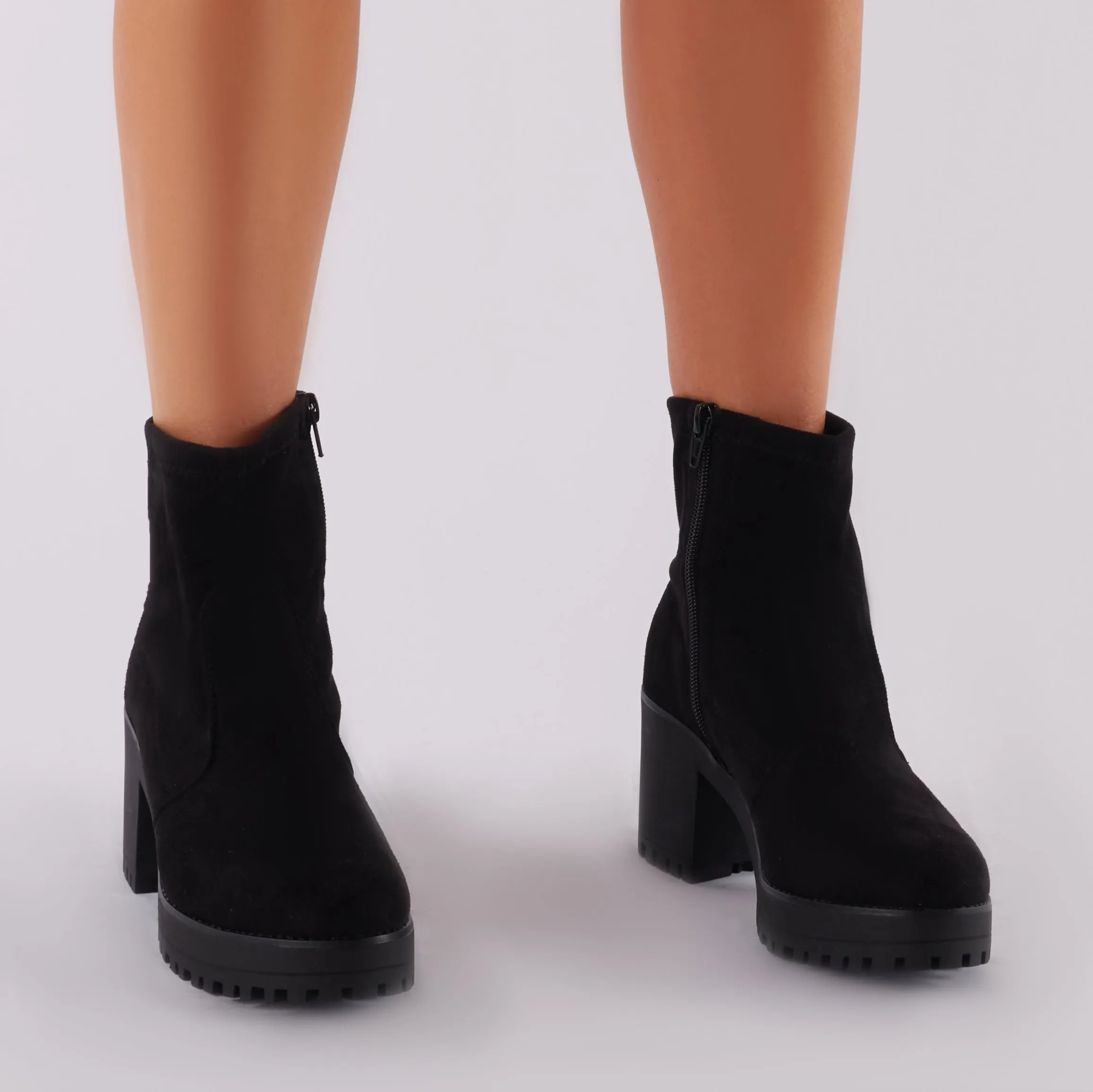 Rubix Chunky Chelsea Boots in Black sold by Public Desire product image thumbnail 5
