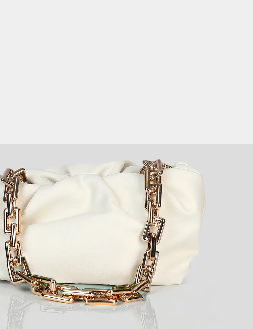 The Gossip White Chain Handbag sold by Public Desire product image thumbnail 3