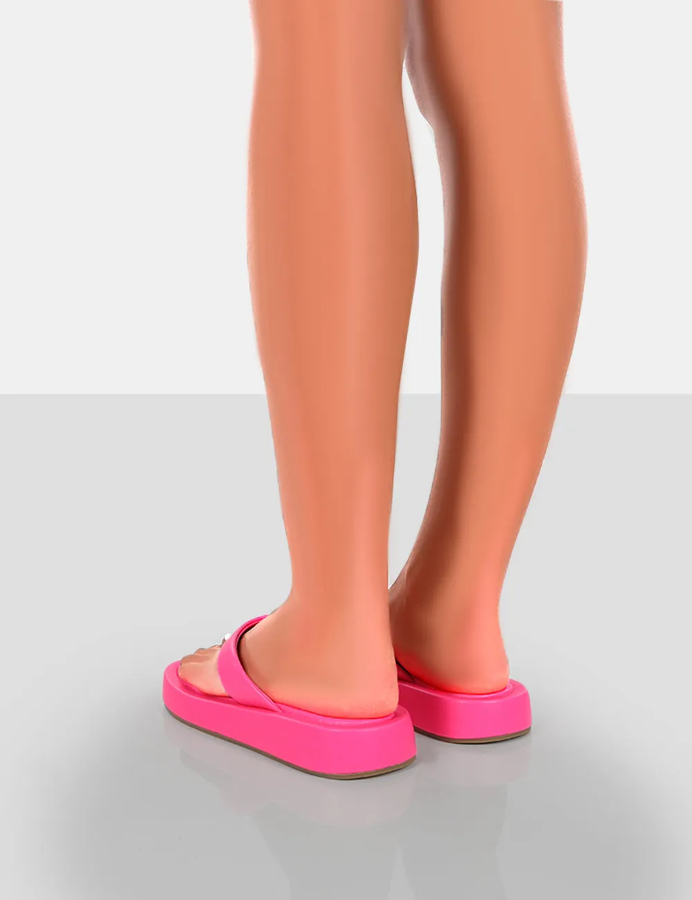 Surfs Up Pink Flatform Flip Flop Sandals sold by Public Desire product image thumbnail 2