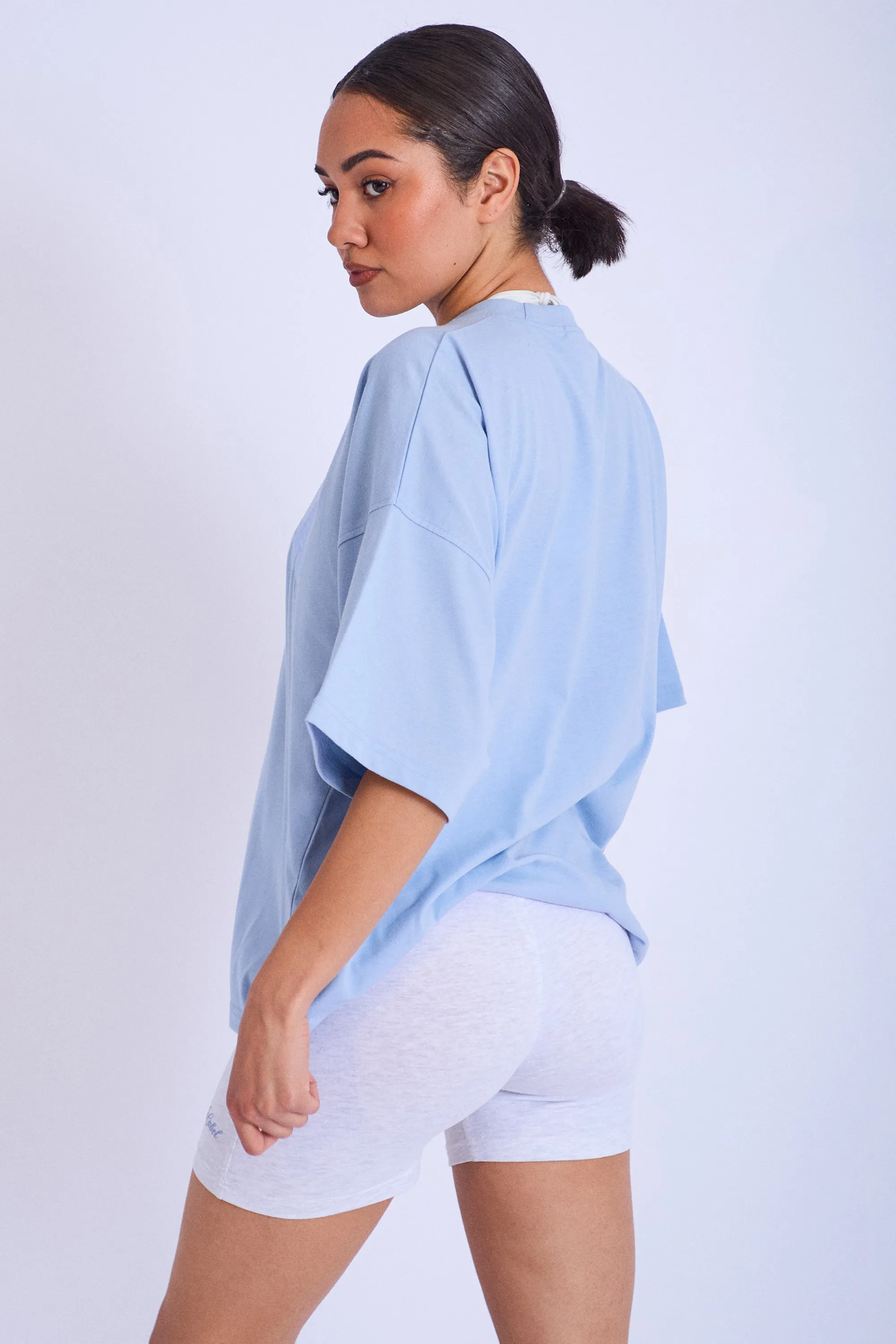 Kaiia Oversized T-shirt Light Blue sold by Public Desire product image thumbnail 3