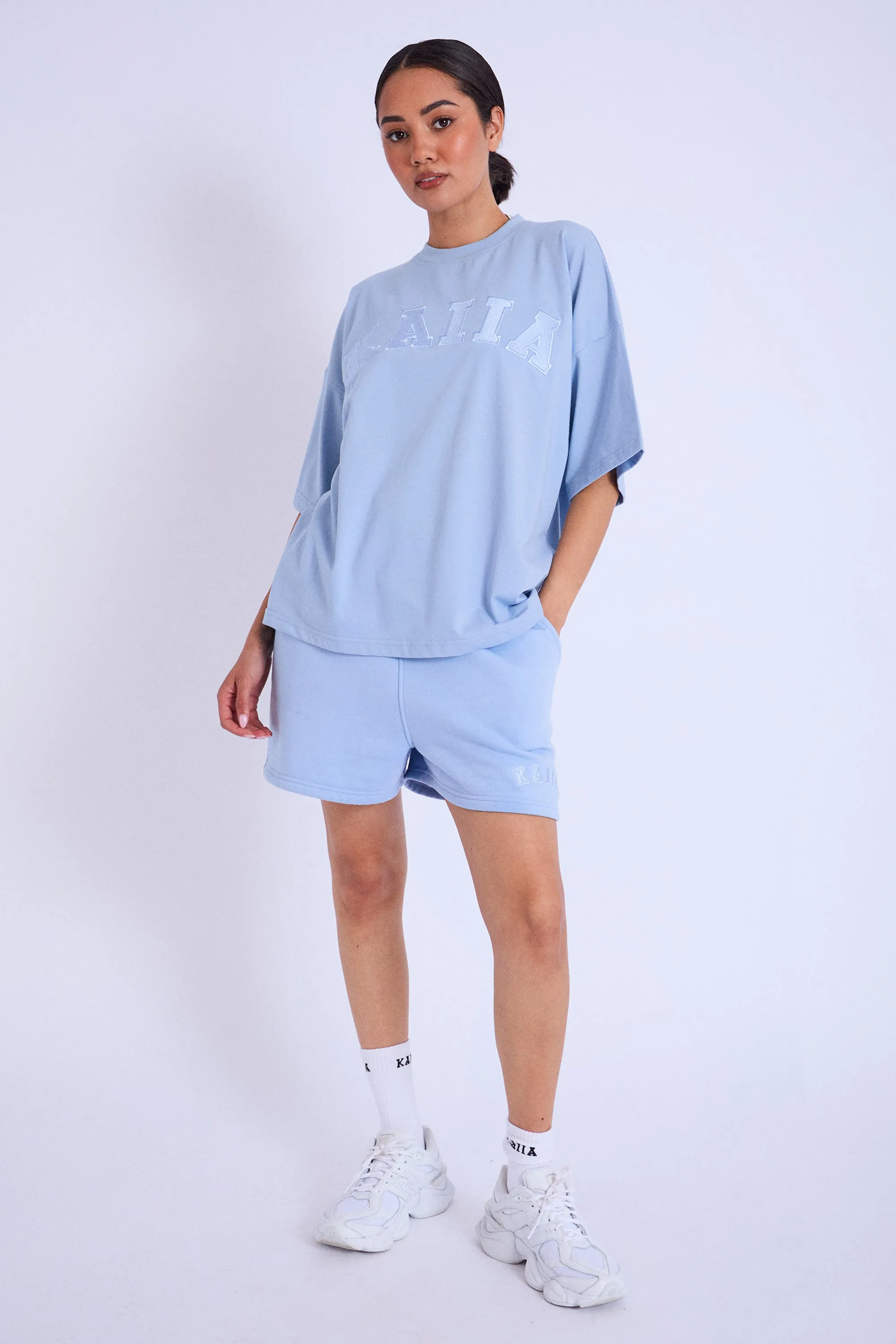 Kaiia Oversized T-shirt Light Blue sold by Public Desire product image thumbnail 5