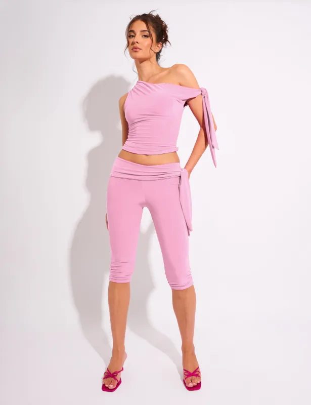 ★SCULPTOR★ Balloon Capri Pants Baby Pink SC25S418PK MUSINSA | SCULPTOR Balloon Capri Pants Baby Pink
