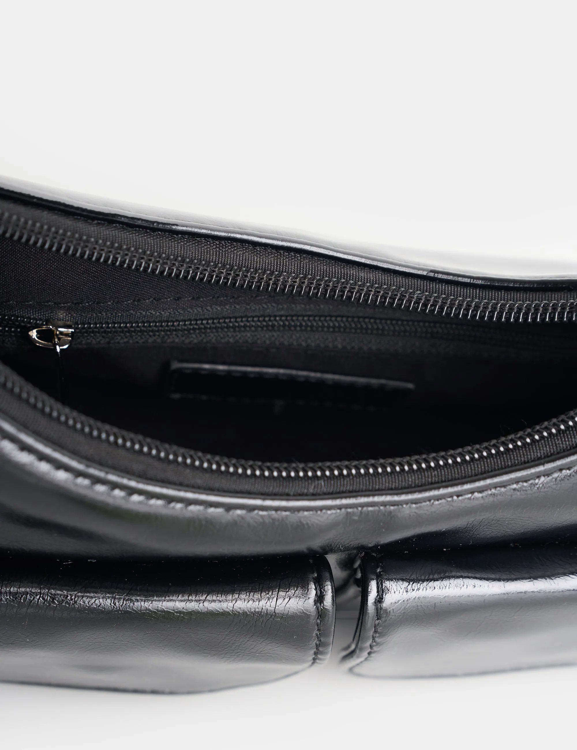 Ronda Black Pocket Detail Shoulder Bag sold by Public Desire product image thumbnail 3