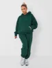 Kaiia Oversized Logo Hoodie Forest Green sold by Public Desire