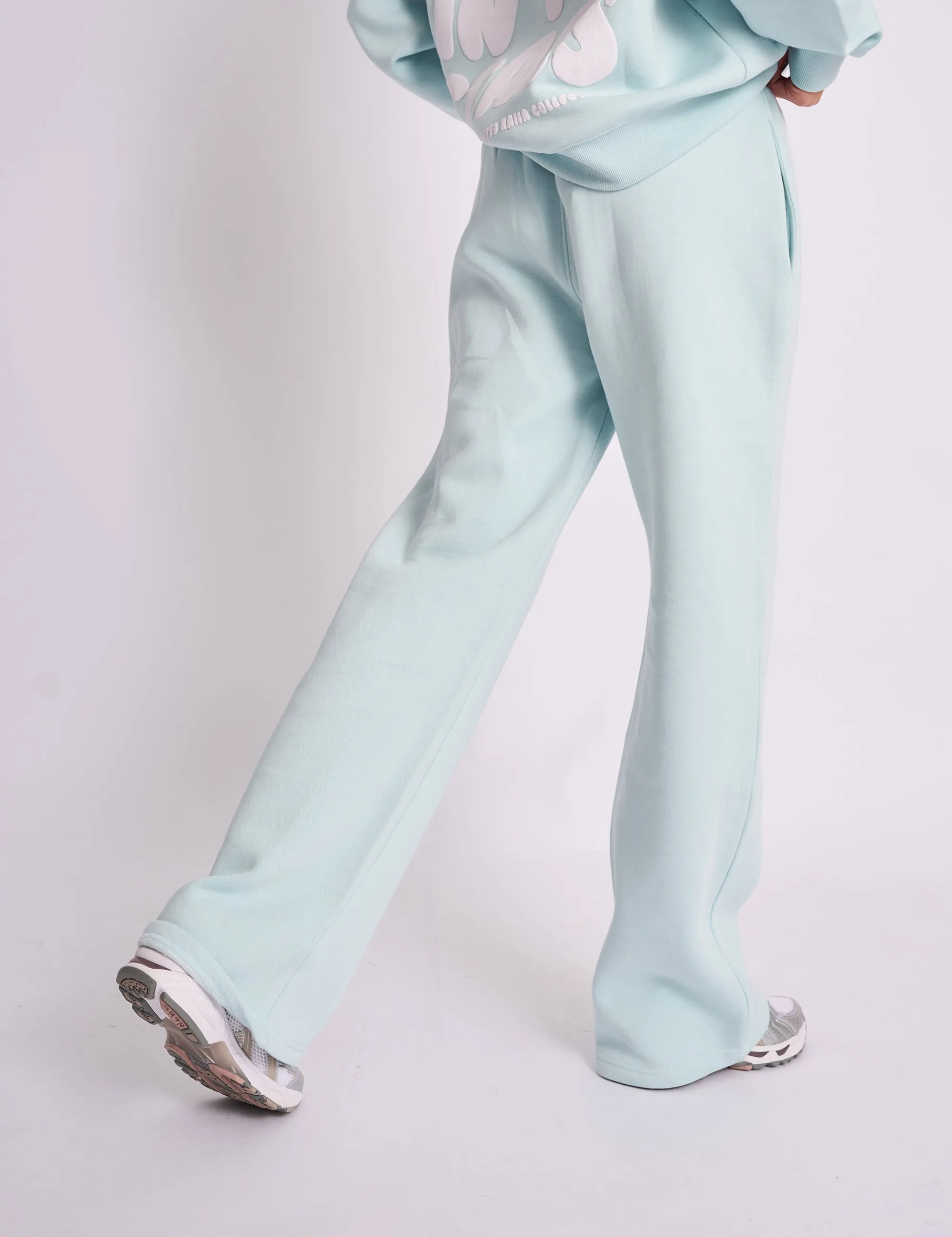 Kaiia Star Wide Leg Joggers Mint sold by Public Desire product image thumbnail 3