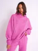 Kaiia Slogan Oversized Hoodie Bubblegum Pink sold by Public Desire