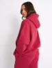 Kaiia Slogan Oversized Hoodie Cranberry & Pink sold by Public Desire