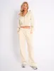 Kaiia Sport Wide Leg Joggers Buttercream sold by Public Desire