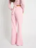 Kaiia Bow Detail Wide Leg Joggers Pink sold by Public Desire