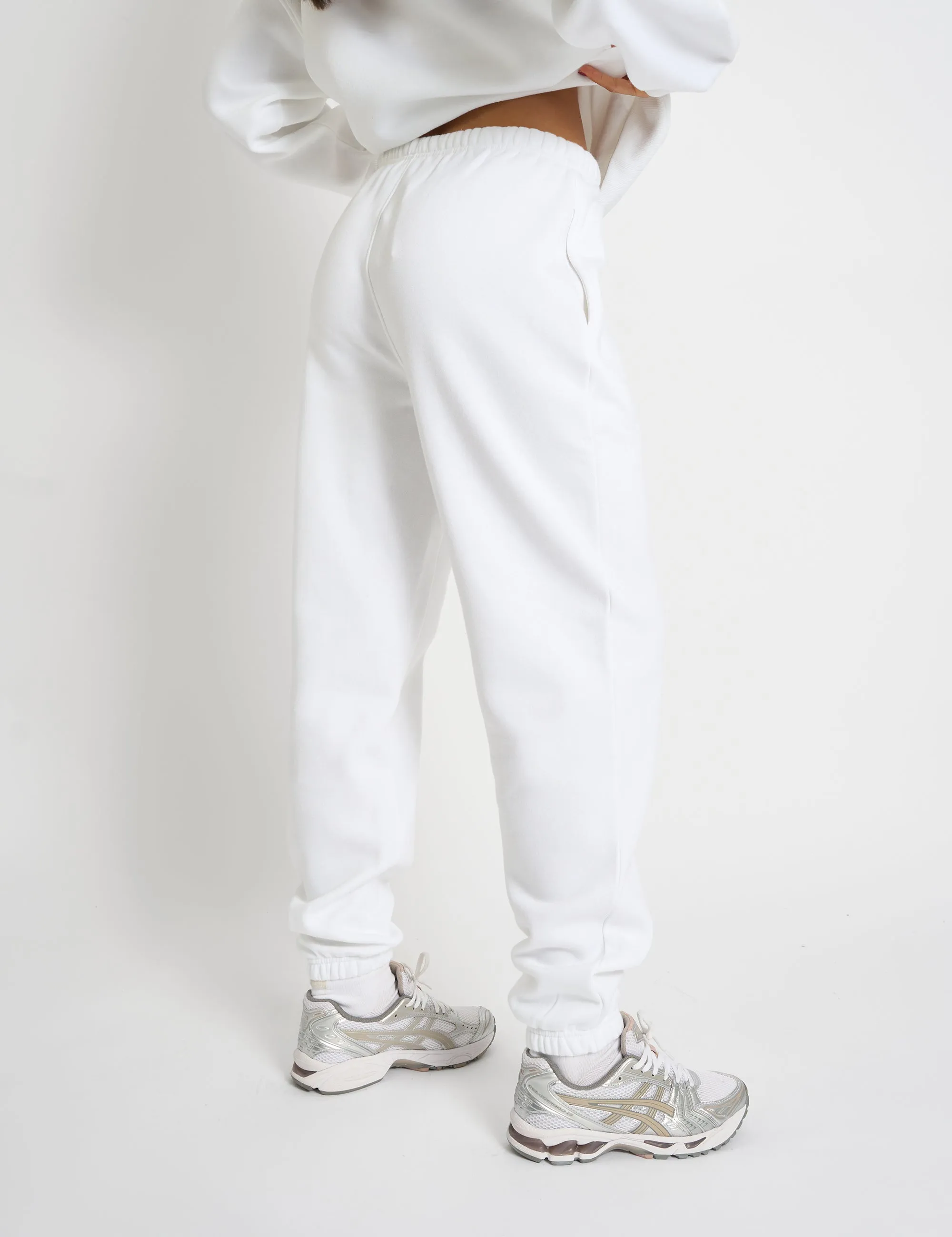 Kaiia Logo Cuffed Joggers Cream sold by Public Desire product image thumbnail 3