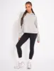 Kaiia Sport Knitted Hoodie Soft Grey sold by Public Desire
