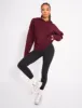 Kaiia Studio Knitted Hoodie Burgundy sold by Public Desire