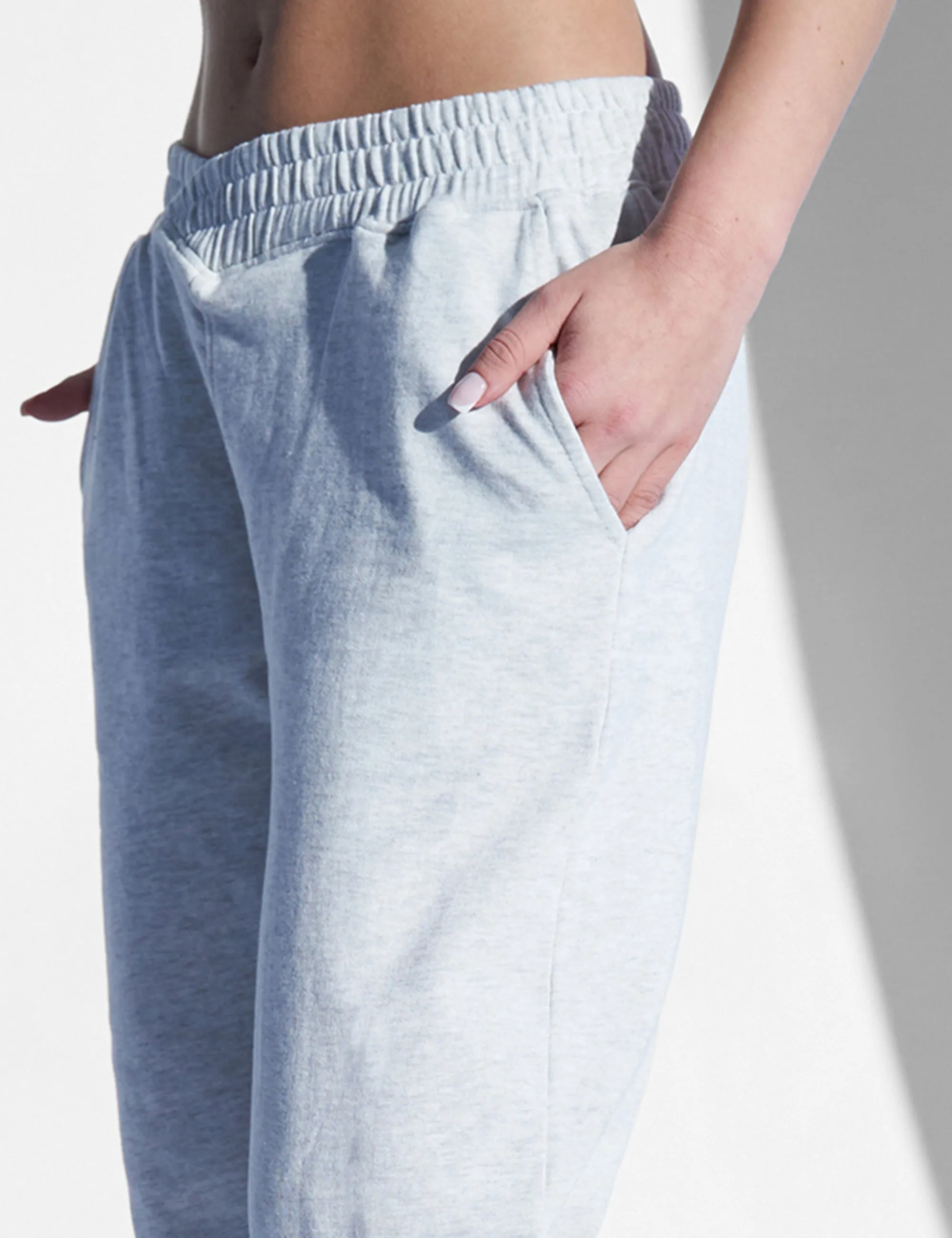 Kaiia V Waistband Jogger Grey Marl sold by Public Desire product image thumbnail 4