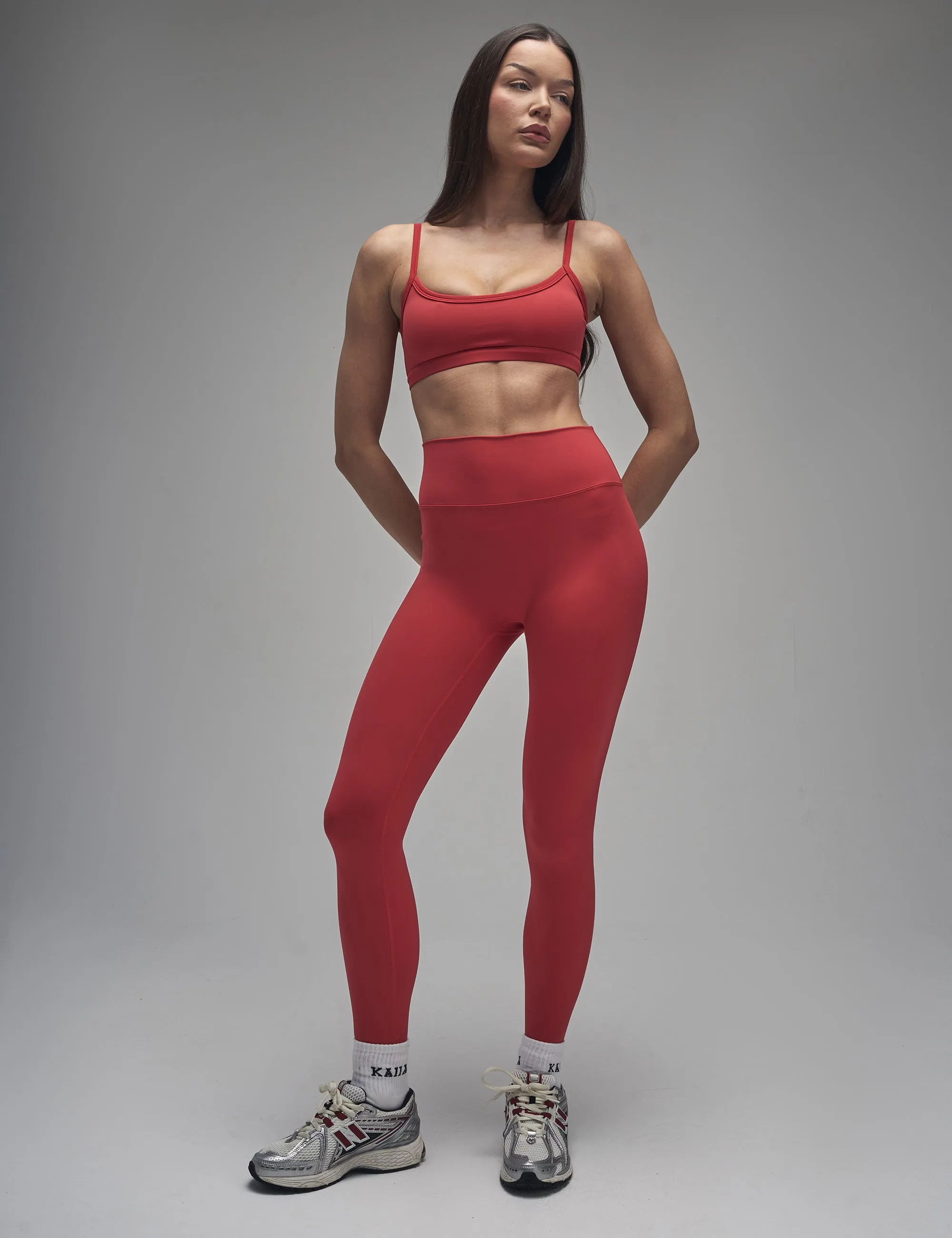 Kaiia Sculpt Scoop Neck Bralette Red sold by Public Desire product image thumbnail 3