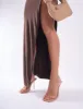 Rya Nude Perspex Mirror Square Toe Strappy Barely There Stiletto High Heels sold by Public Desire