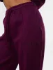 Kaiia Seam Detail Wide Leg Joggers Grape sold by Public Desire
