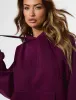 Kaiia Slogan Oversized Hoodie Grape sold by Public Desire