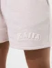 Kaiia Logo Sweat Shorts Oat sold by Public Desire