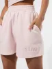 Kaiia Slogan Sweat Shorts Pink Chai sold by Public Desire