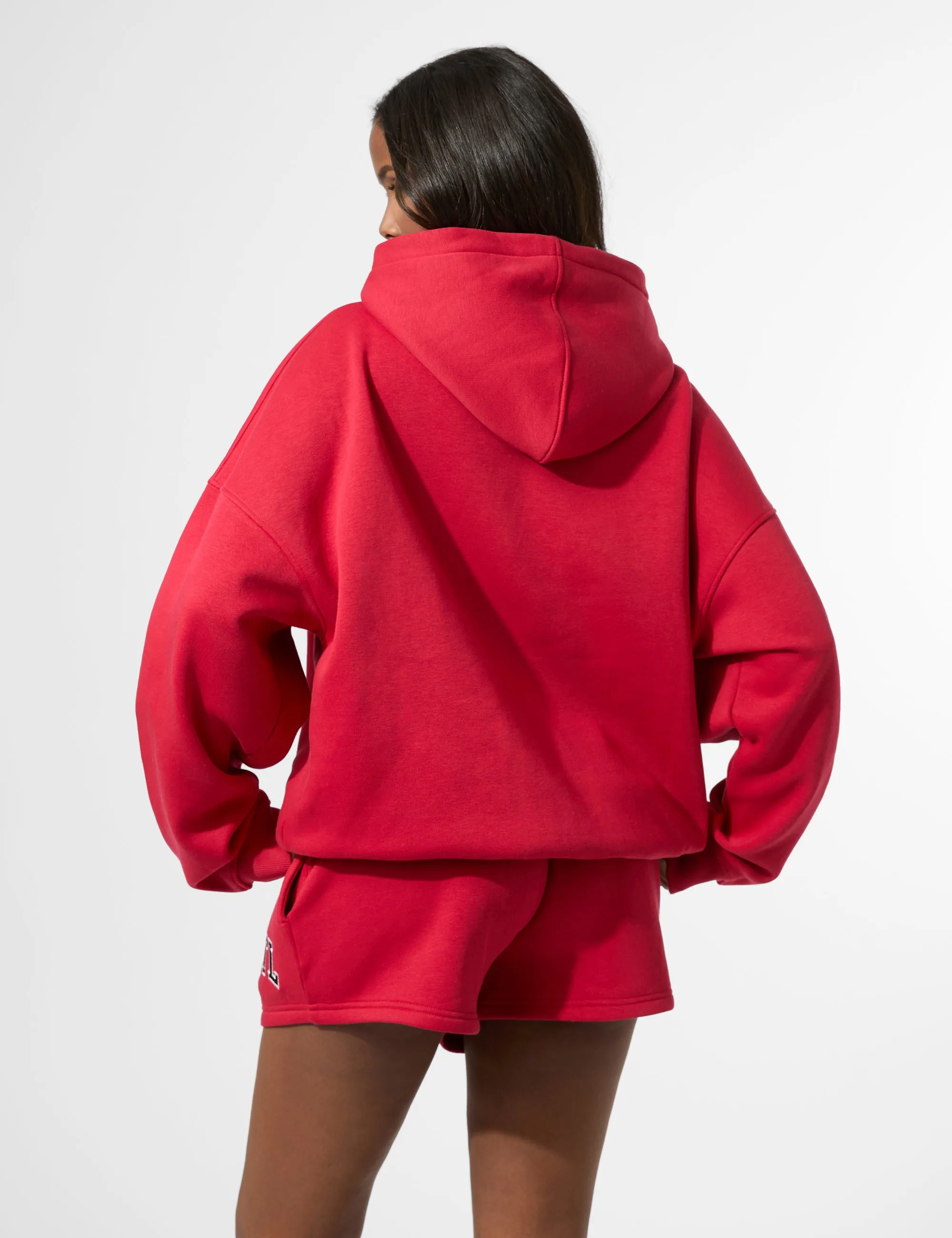 Kaiia KTL Logo Oversized Hoodie Red sold by Public Desire product image thumbnail 2