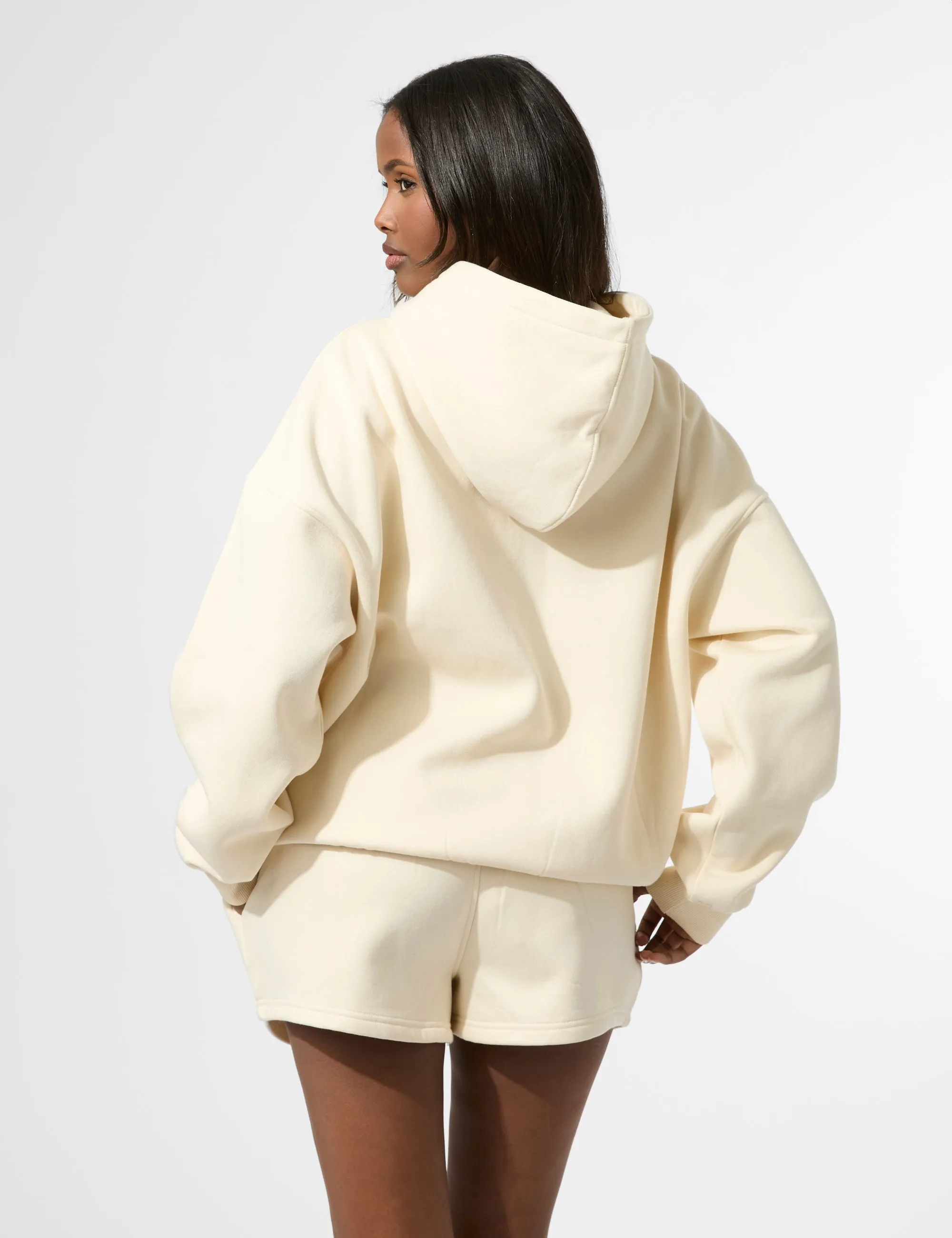 Kaiia KTL Logo Oversized Hoodie Buttercream sold by Public Desire product image thumbnail 2